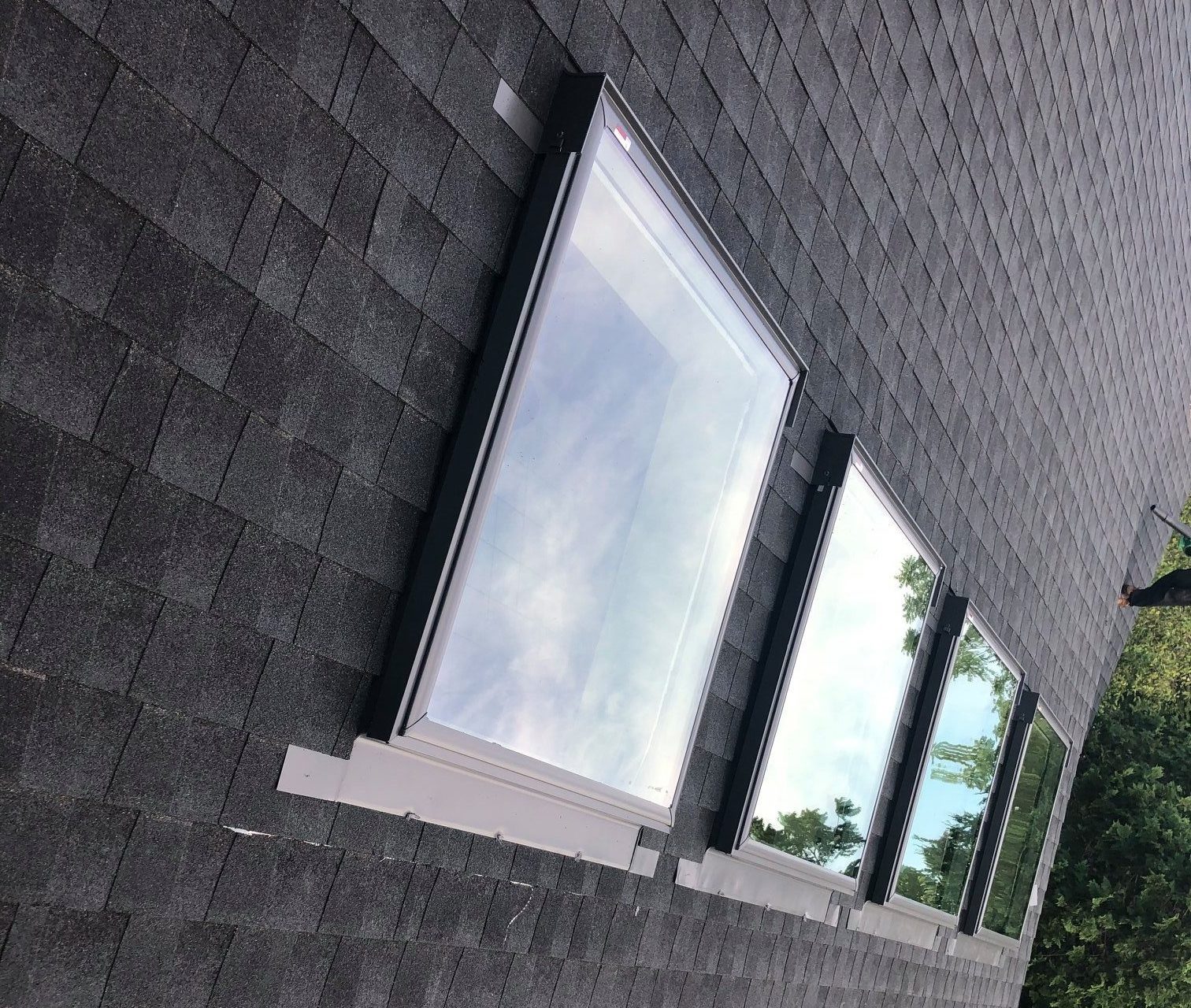 Velux skylight installation