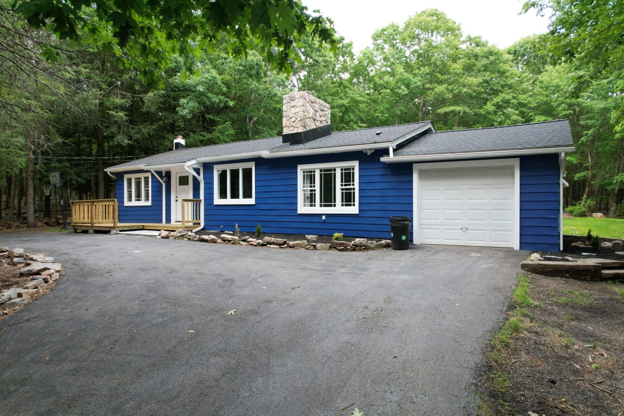 Home exterior after renovation
